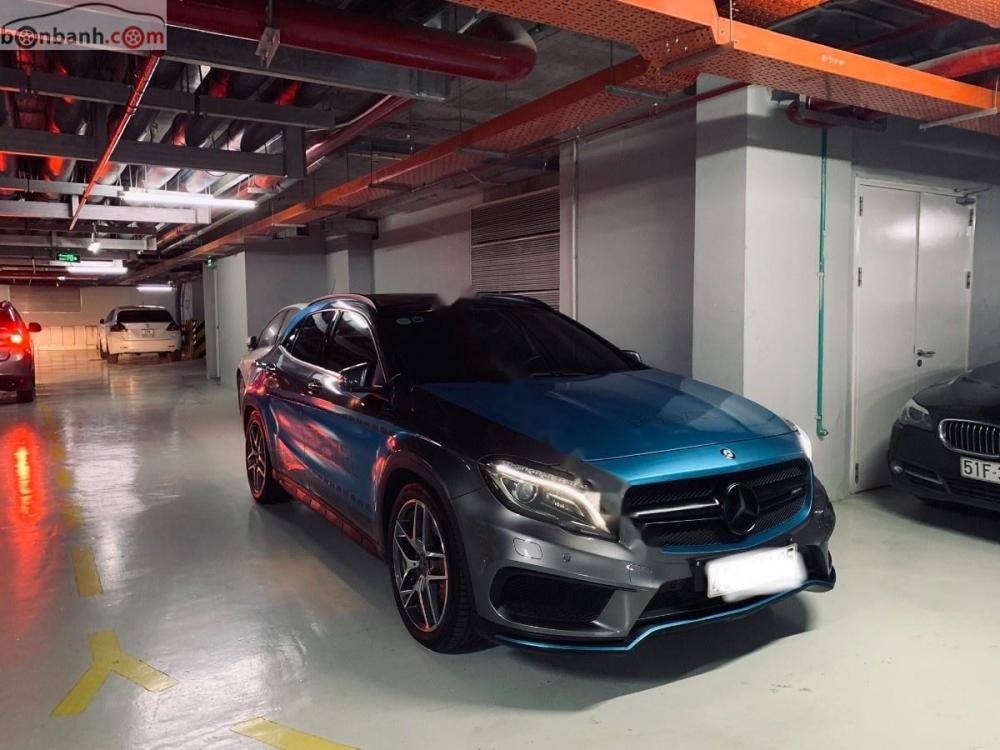 Mercedes-Benz GLA-Class   GLA 45 2015 - Bán xe Mercedes GLA 45 SX 2015, màu xám, xe nhập