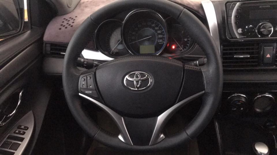 Toyota Vios G 1.5AT 2015 - Bán Toyota Vios G 1.5AT 2015, màu đen, 505 triệu