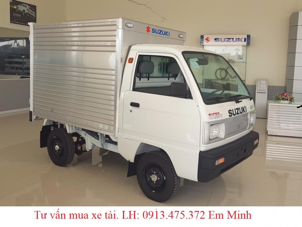 Suzuki Carry 2018 - Bán xe Suzuki Carry Truck 2018 650kg - màu trắng, giá cạnh tranh - hỗ trợ vay ngân hàng lãi suất ưu đãi