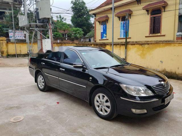 Toyota Camry 2003 - Bán Toyota Camry đời 2003, màu đen, nhập khẩu nguyên chiếc số tự động