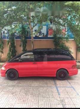 Toyota Previa   1996 - Cần bán Toyota Previa đời 1996, màu đỏ, giá 150tr