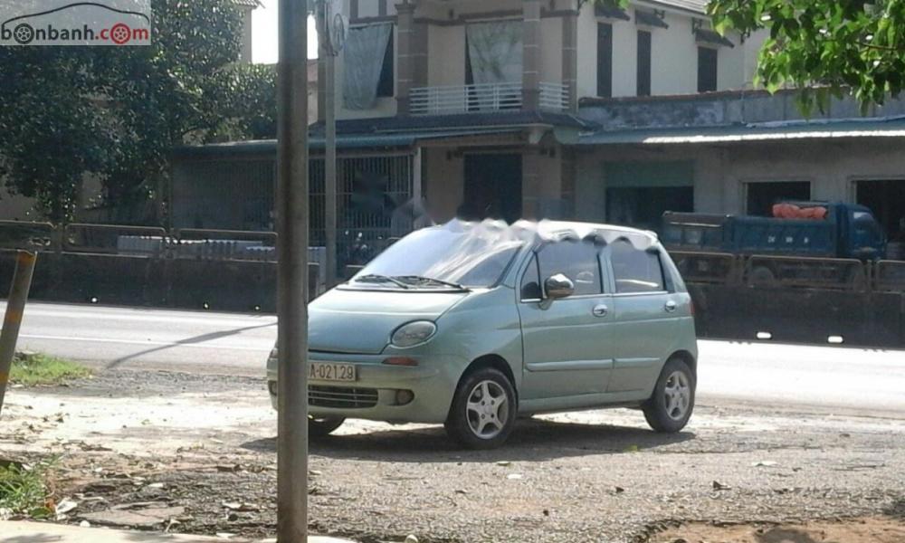 Daewoo Matiz 0.8 MT 2001 - Cần bán lại xe Daewoo Matiz 0.8 MT đời 2001, màu xanh lam, nhập khẩu