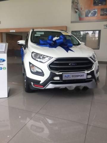 Ford EcoSport 2018 - Bán Ford EcoSport năm sản xuất 2018, màu trắng, nhập khẩu nguyên chiếc, giá chỉ 545 triệu