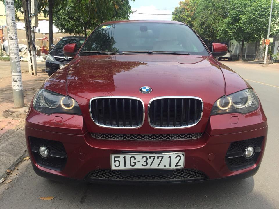 BMW X6 3.0 2008 - Bán xe BMW X6 3.0 đời 2009, màu đỏ, nhập khẩu nguyên chiếc