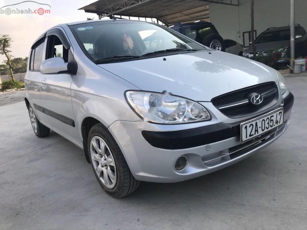 Hyundai Getz 2009 - Cần bán Hyundai Getz đời 2009, màu bạc, xe nhập