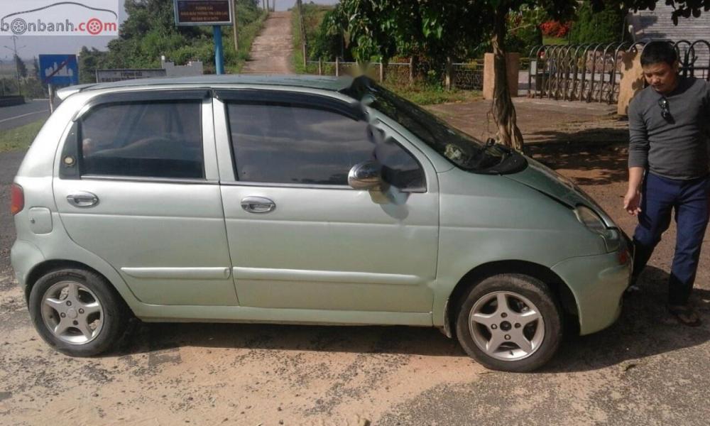 Daewoo Matiz 0.8 MT 2001 - Cần bán lại xe Daewoo Matiz 0.8 MT đời 2001, màu xanh lam, nhập khẩu