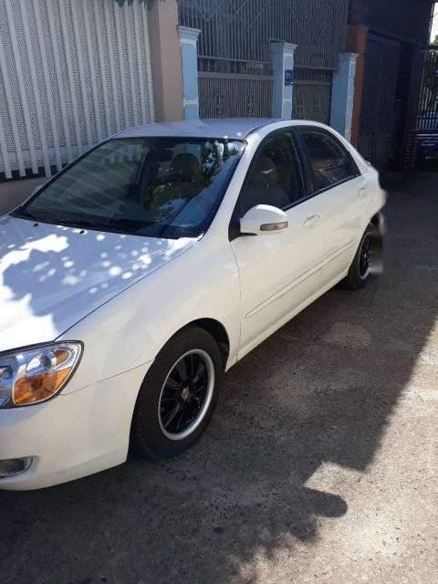 Kia Cerato LX 2008 - Cần bán Kia Cerato LX đời 2008, màu trắng, nhập khẩu