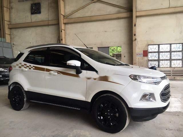 Ford EcoSport   Titanium AT 2014 - Bán ô tô Ford EcoSport Titanium AT sản xuất năm 2014, màu trắng  