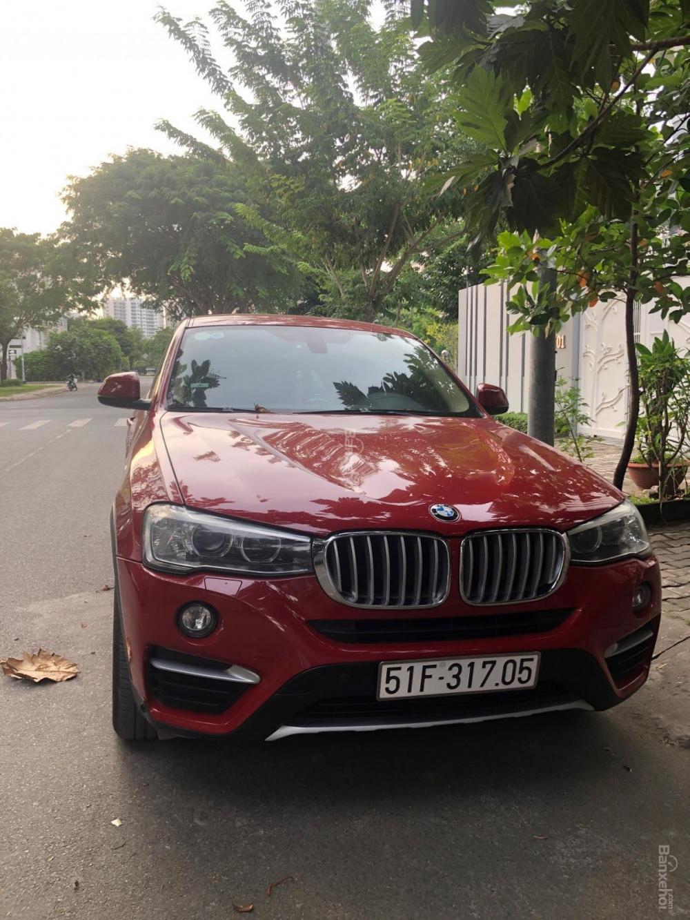 BMW X4 2015 - Cần bán xe BMW X4 sản xuất 2015, màu đỏ, nhập khẩu  