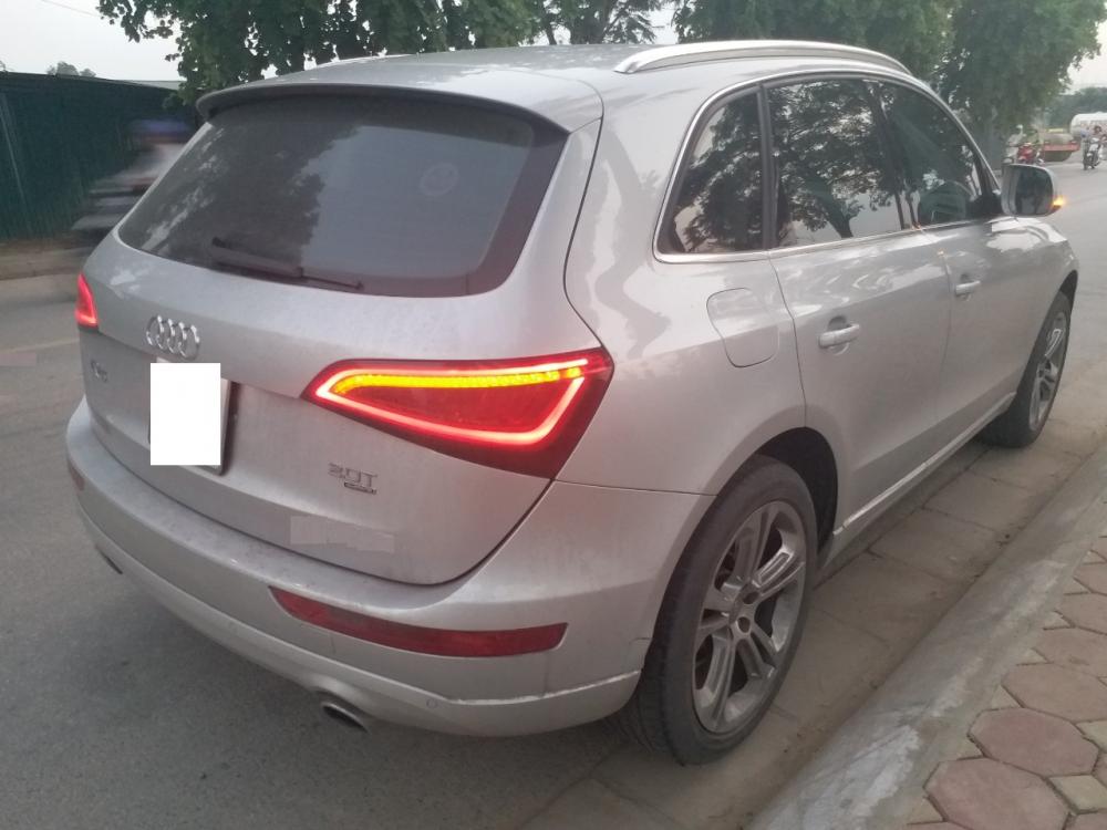 Audi Q5 2.0 Quattro 2013 - Bán Audi Q5 2.0T Quattro màu bạc/ kem, model 2014 nhập khẩu Đức, biển Hà Nội