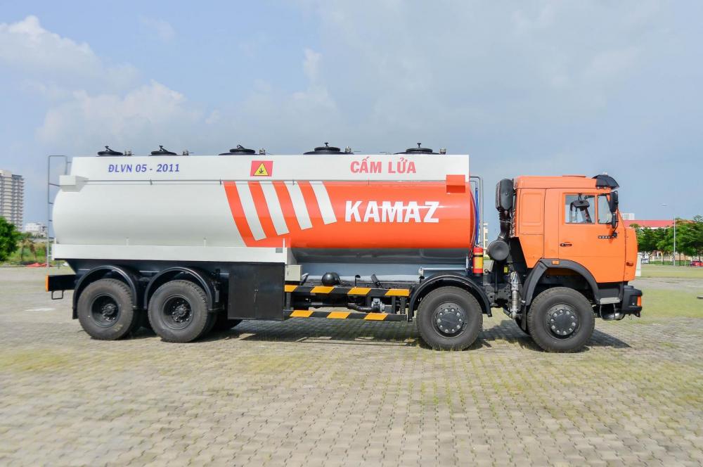 CMC VB750 2016 - Bán xe bồn xăng dầu Kamaz 6540 (6x4) 23 khối