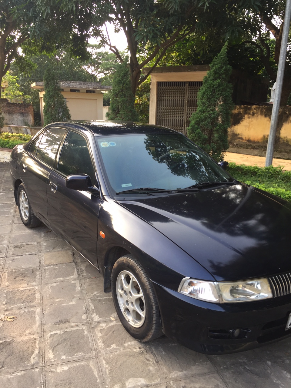 Mitsubishi Lancer   2002 - Bán Mitsubishi Lancer GlXI đời 2002, màu xanh