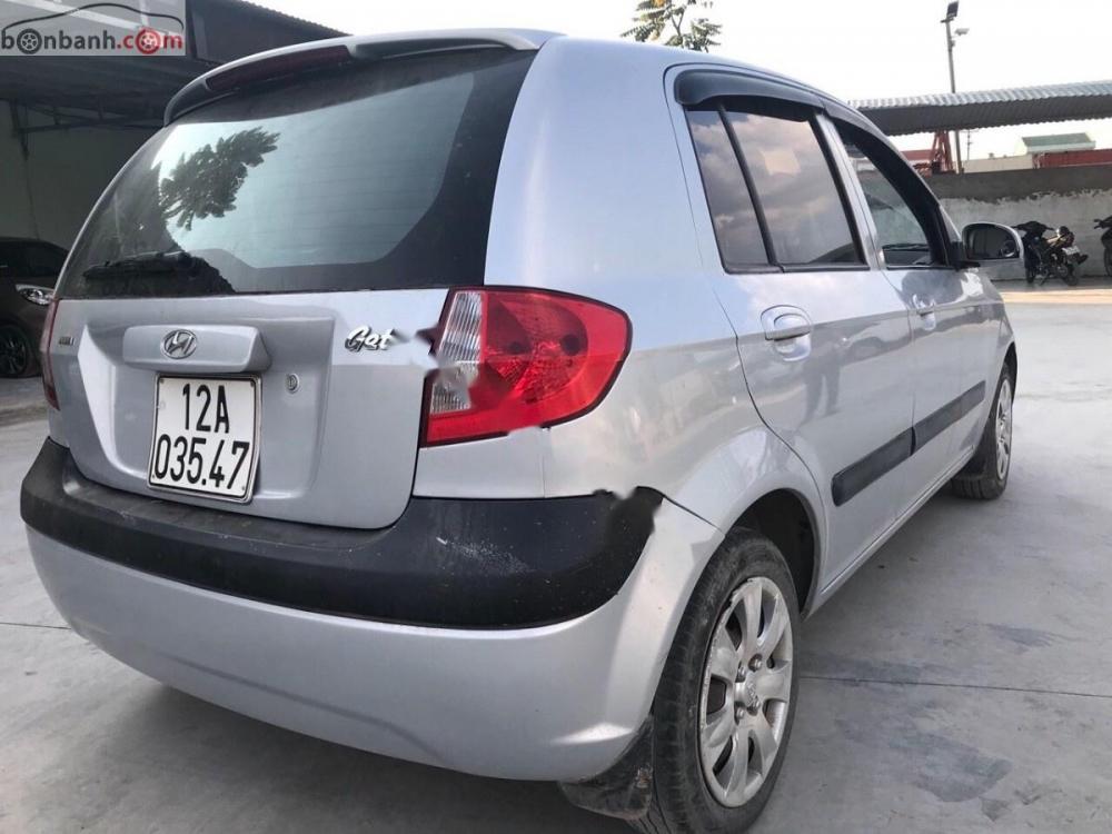 Hyundai Getz 2009 - Cần bán Hyundai Getz đời 2009, màu bạc, xe nhập