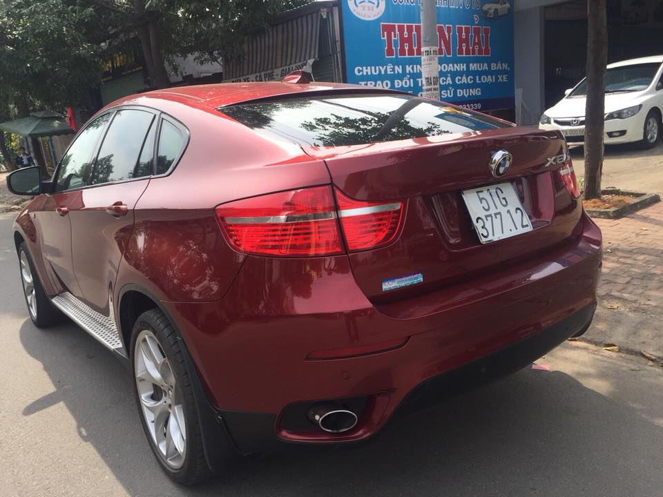 BMW X6 3.0 2008 - Bán xe BMW X6 3.0 đời 2009, màu đỏ, nhập khẩu nguyên chiếc