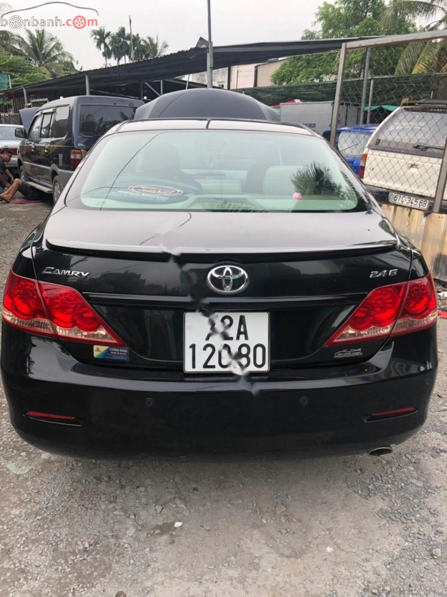 Toyota Camry 2.4G 2007 - Bán xe Toyota Camry 2.4G đời 2007, không va chạm