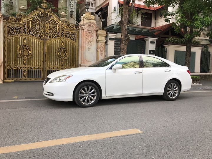 Lexus ES  350 2009 - Kẹt tiền bán Lexus ES350 2009 màu trắng bản full, nhập khẩu