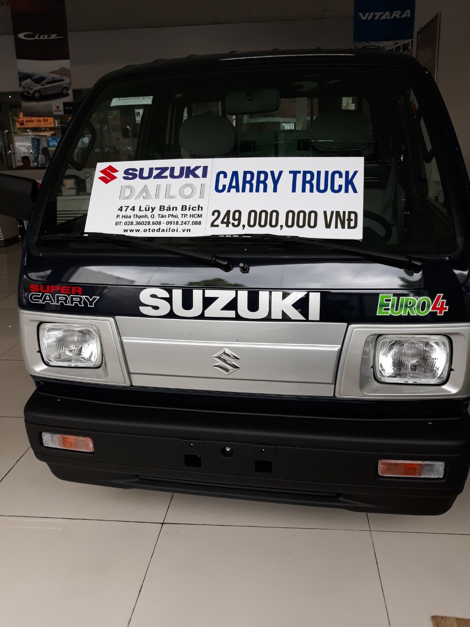 Suzuki Super Carry Truck 2018 - Bán ô tô Suzuki Carry 2018, tải trọng 650 kg, 70 triệu giao xe