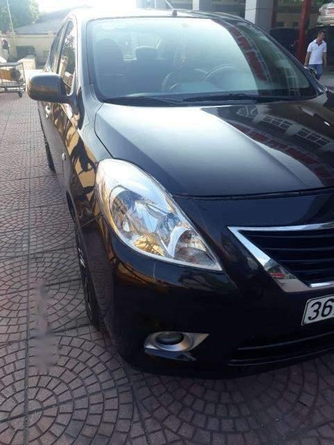 Nissan Sunny 2014 - Cần bán lại xe Nissan Sunny đời 2014, màu đen, giá tốt