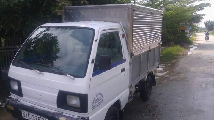 Suzuki Super Carry Truck 2002 - Cần bán xe Suzuki Super Carry Truck đời 2002, màu trắng, xe nhập