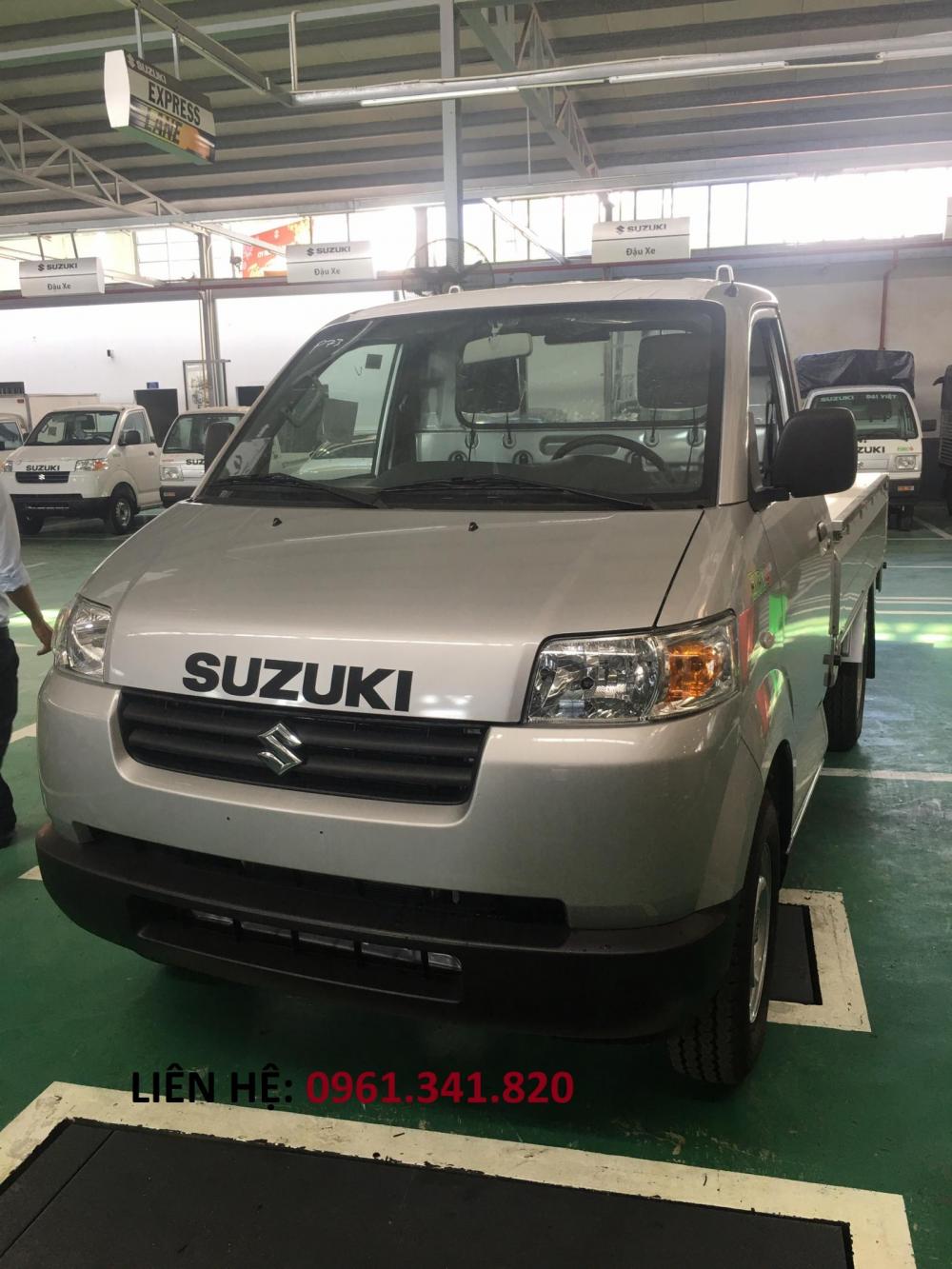 Suzuki Super Carry Pro 2018 - Cần bán Suzuki Super Carry Pro đời 2018, màu bạc, có xe giao ngay, liên hệ 0961.341.820