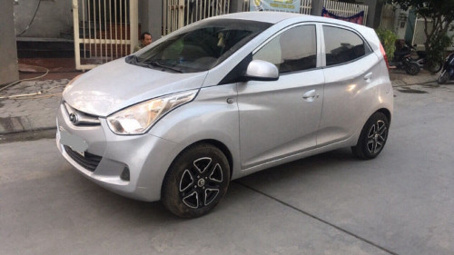 Hyundai i10   1.0 MT  2012 - Bán ô tô Hyundai i10 1.0 MT sản xuất 2012, màu bạc chính chủ  