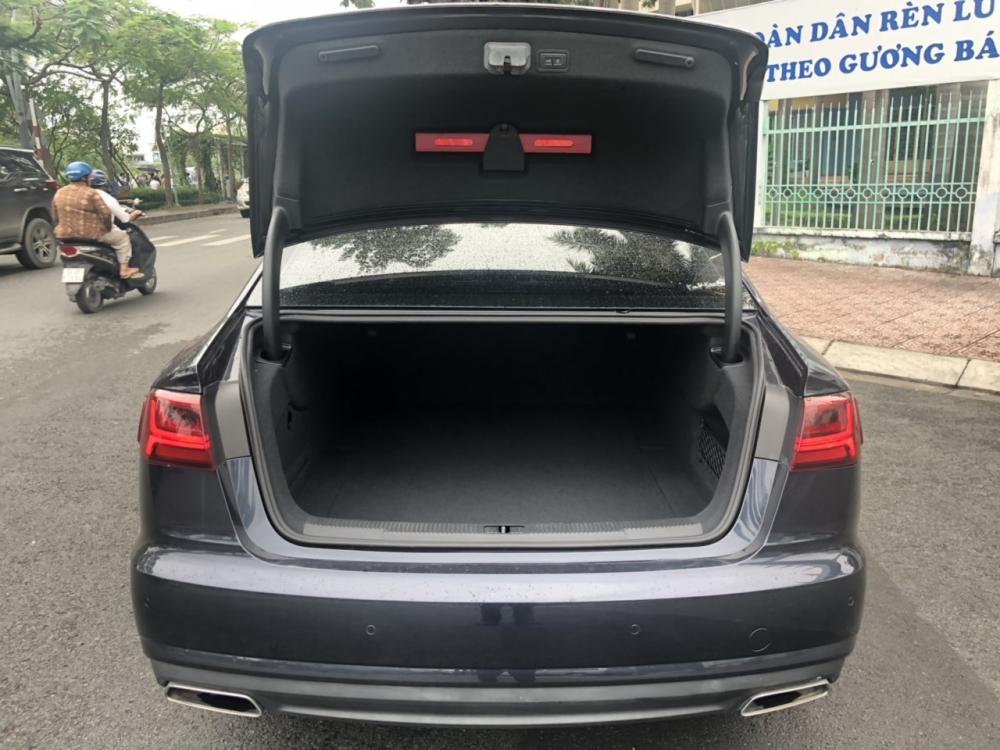 Audi A6 2016 - Bán Audi A6 2016, màu xanh đen, nội thất nâu, đi 14000 km, nhập khẩu, giá 1 tỷ 780