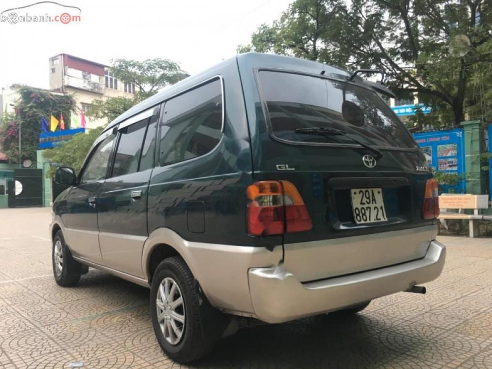 Toyota Zace 2003 - Cần bán xe Zace 2003 chính chủ đi từ mới, màu xanh dưa