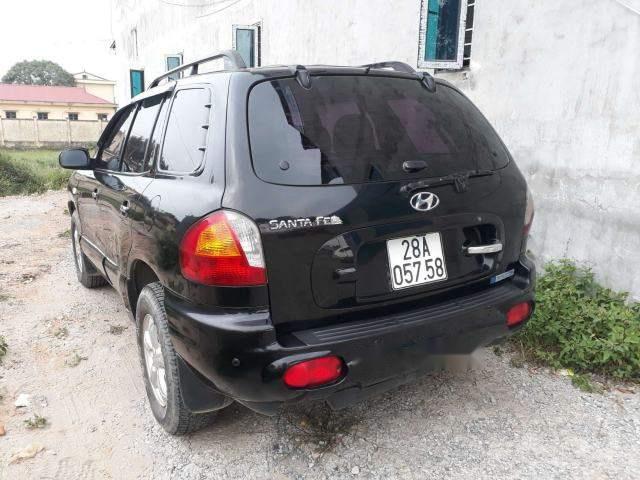 Hyundai Santa Fe 2005 - Cần bán Hyundai Santa Fe 2005, màu đen, xe nhập