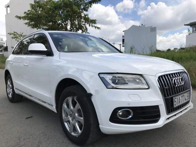 Audi Q5   2014 - Cần bán xe Audi Q5 đời 2014, màu trắng, nhập khẩu