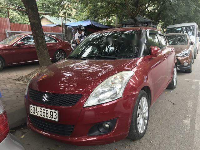 Suzuki Swift 1.4AT 2014 - Bán Suzuki Swift 1.4AT 2014, màu đỏ xe gia đình