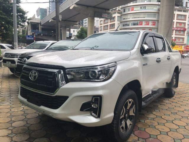 Toyota Hilux   2.8 AT 2018 - Cần bán Toyota Hilux 2.8 AT 2018, màu trắng, nhập khẩu nguyên chiếc, 878tr