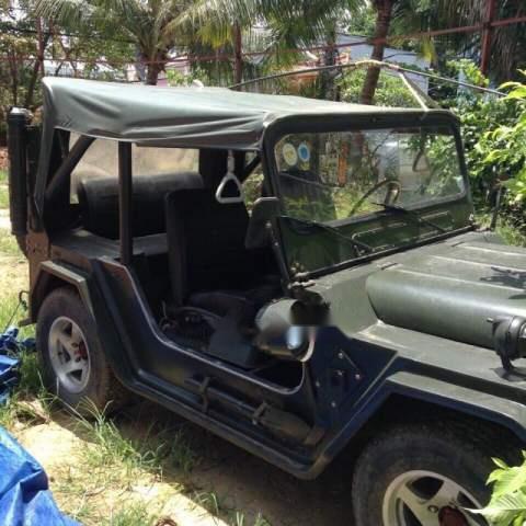 Jeep 1990 - Bán xe Jeep A2 sản xuất năm 1990, màu xanh lục chính chủ