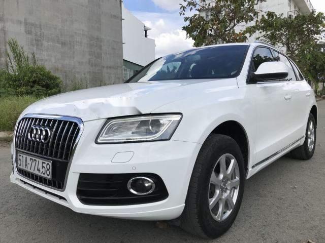 Audi Q5   2014 - Cần bán xe Audi Q5 đời 2014, màu trắng, nhập khẩu