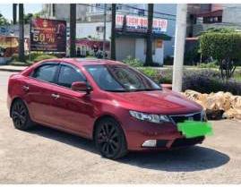 Kia Forte   2011 - Bán xe Kia Forte đời 2011, màu đỏ còn mới