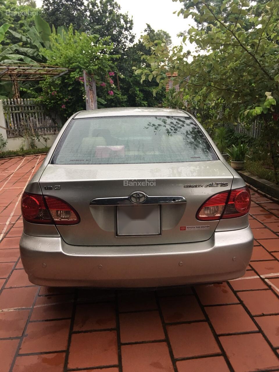 Toyota Corolla altis G 2005 - Bán Toyota Corolla altis G năm sản xuất 2005, màu bạc