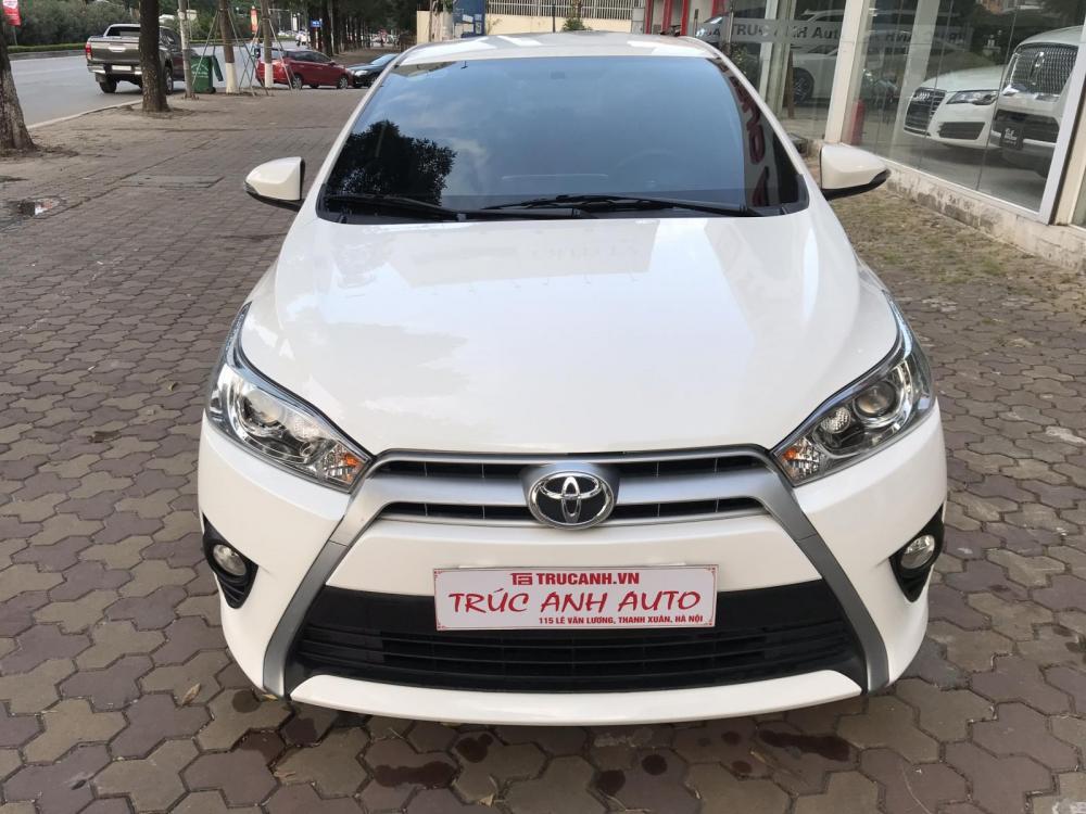 Toyota Yaris G 2016 - Bán ô tô Toyota Yaris G đời 2016, màu trắng
