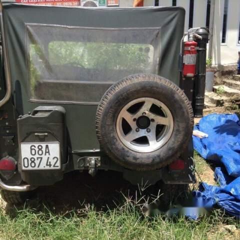 Jeep 1990 - Bán xe Jeep A2 sản xuất năm 1990, màu xanh lục chính chủ