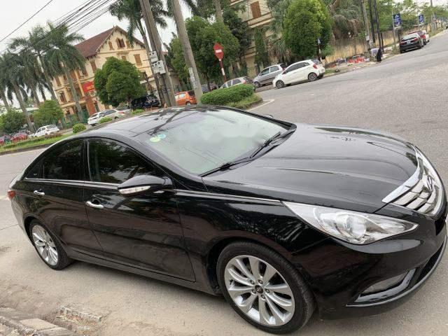 Hyundai Sonata   2011 - Bán Hyundai Sonata đời 2011, màu đen, nhập khẩu