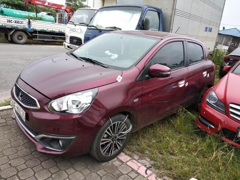 Mitsubishi Mirage 2016 - Xe Mitsubishi Mirage đời 2017, màu đỏ, xe nhập, giá 360tr