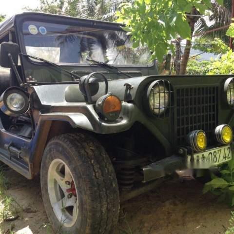 Jeep 1990 - Bán xe Jeep A2 sản xuất năm 1990, màu xanh lục chính chủ