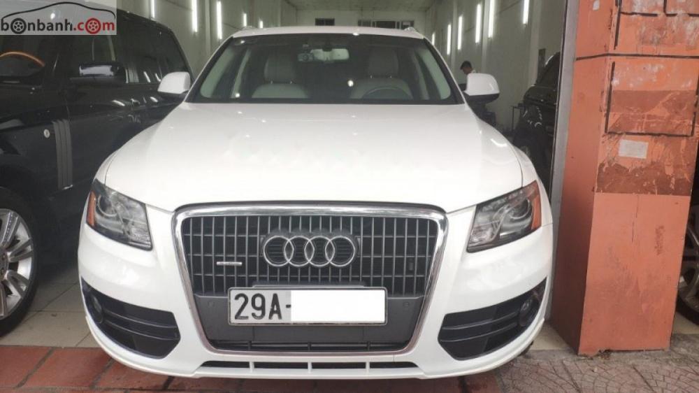 Audi Q5  2.0T Quattro  2011 - Cần bán Audi Q5 2.0T Quattro năm 2011, màu trắng, xe đẹp