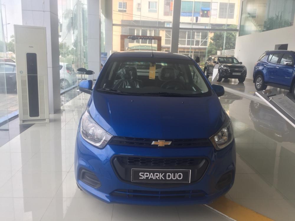 Chevrolet Spark van 2018 - Spark Van 2 chỗ đời mới, nhỏ, gọn, mạnh mẽ, hỗ trợ vay trả góp lên tới 85% giá xe, hỗ trợ lăn bánh nhanh gọn