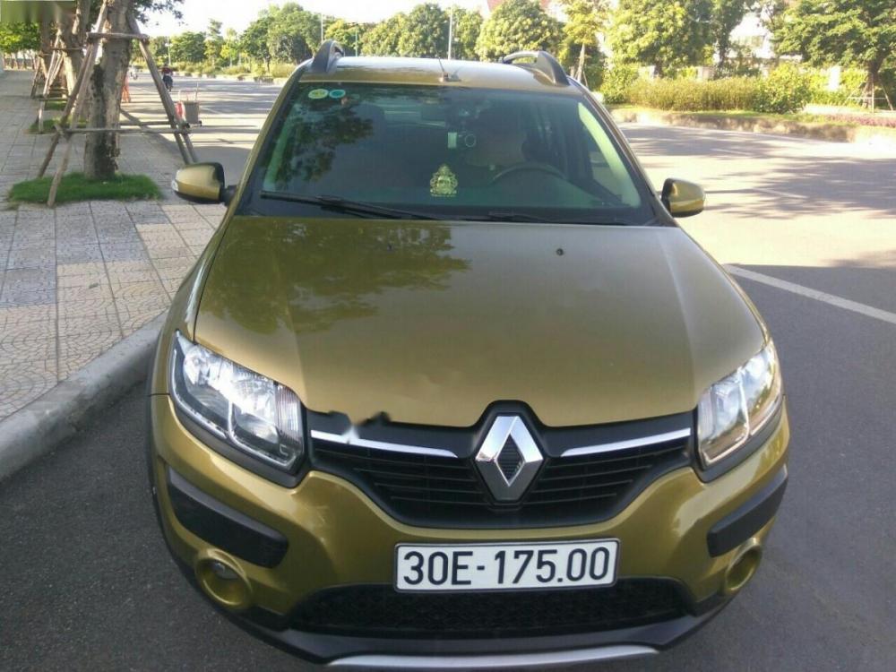 Renault Sandero Stepway 1.6 AT 2015 - Bán xe Renault Sandero Stepway 1.6 AT 2015, xe nhập xe gia đình