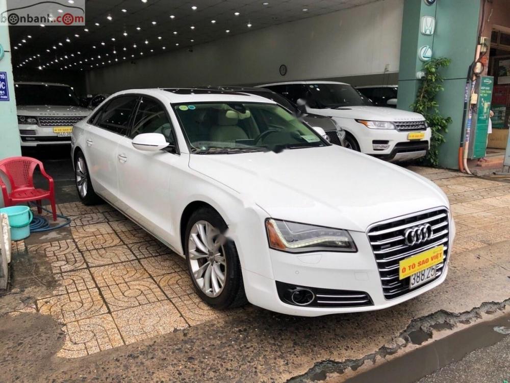 Audi A8 2011 - Cần bán xe Audi A8 đời 2011, màu trắng, nhập khẩu