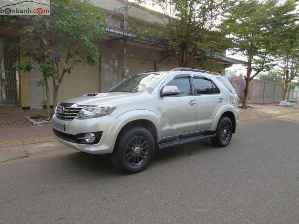 Toyota Fortuner 2015 - Cần bán Toyota Fortuner sản xuất 2015, màu bạc còn mới