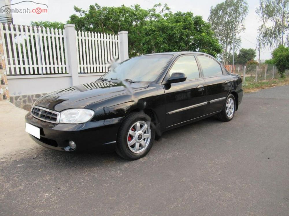 Kia Spectra 1.6 MT 2005 - Xe Kia Spectra 1.6 MT đời 2005, màu đen