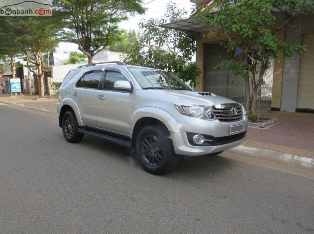 Toyota Fortuner 2015 - Cần bán Toyota Fortuner sản xuất 2015, màu bạc còn mới