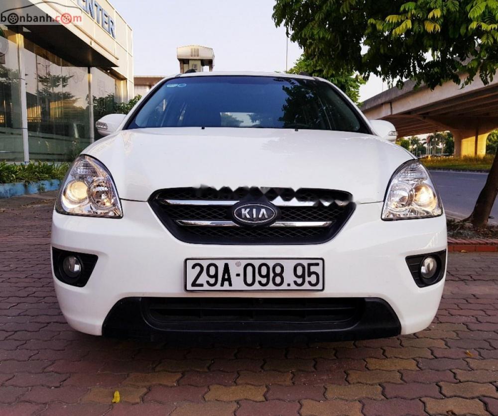 Kia Carens 2.0 AT 2010 - Cần bán xe Kia Carens 2.0 AT sản xuất 2010, màu trắng, 365 triệu