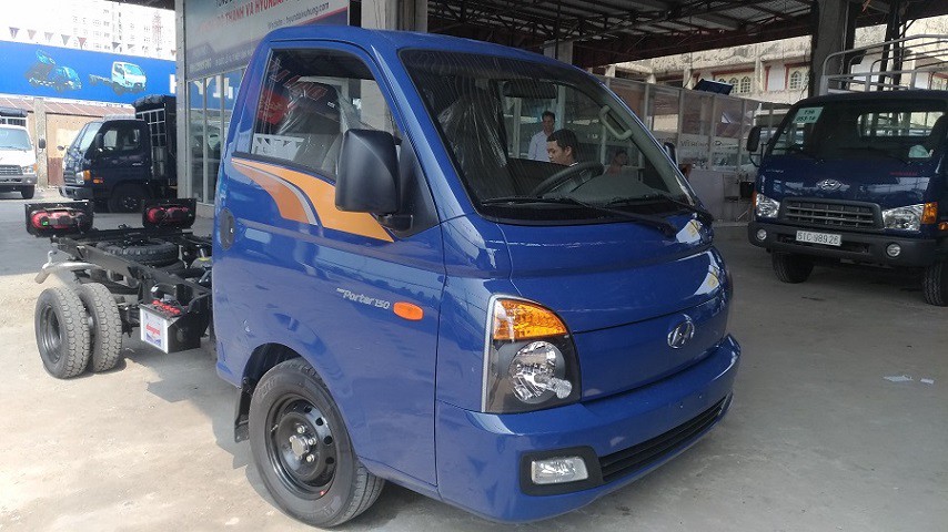 Hyundai Porter H150 2018 - Cần bán Hyundai Porter H150 tại Tây Ninh, Sản xuất 2018, màu xanh lam, 370tr, LH 0902570727