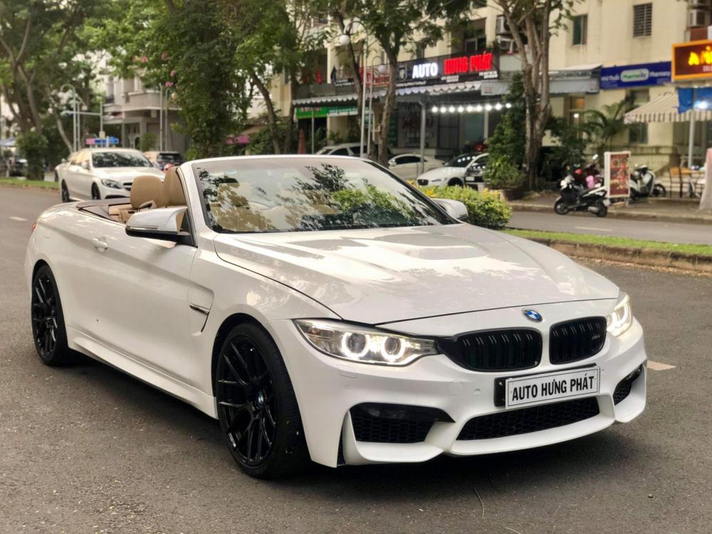 BMW 4 Series  428i  2015 - Cần bán BMW 4 Series 428i Convertible đời 2015, màu trắng, nhập khẩu